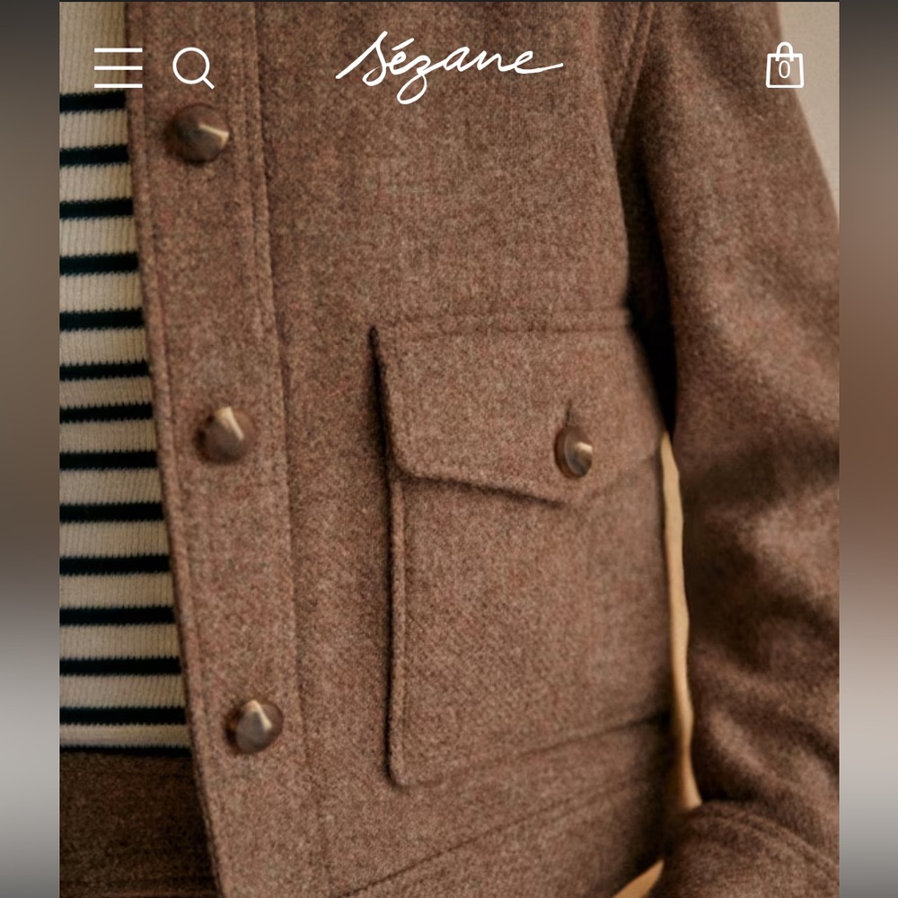 Sezane Terry Jacket - Picture 4 of 11